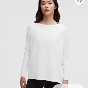 Lululemon “Back in Action” Long Sleeve Shirt